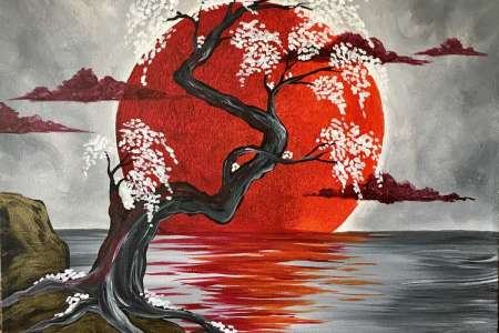 Japanese Crimson Moon - Chicago