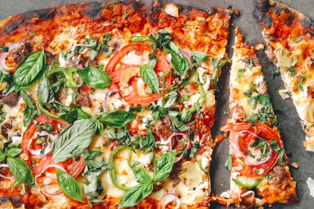 Preparing Authentic Roman-Style Pizza