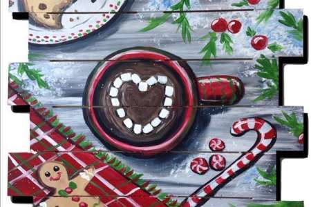 Rustic Christmas Cheer Board