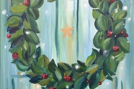 Festive Winter Wreath