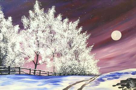 Purple Northern Lights