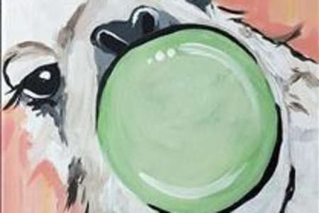 Bubble Blowing Llama