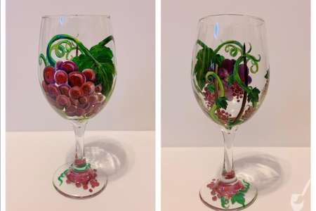 Grapevine Wine Glasses