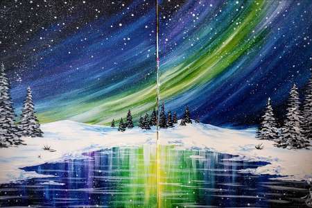 Stunning Northern Lights for Two