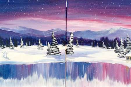 Colorful Frozen Landscapes for Two