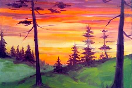 Delightful Colors at Dusk