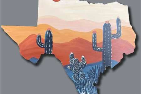 Colorful Texas Sunset