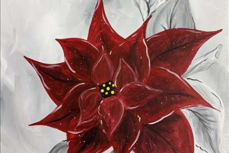 Vibrant Holiday Poinsettia