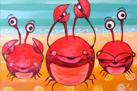 Silly Beach Crabs