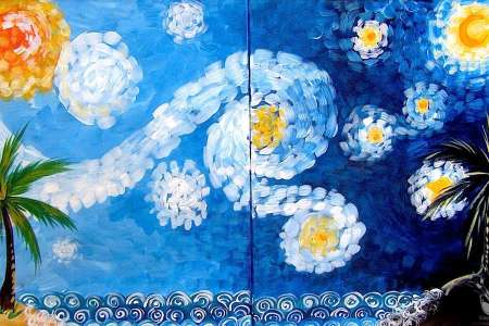 Tropical Starry Night for Two