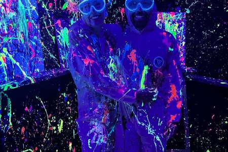 Splatter Paint Date Night