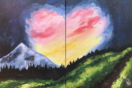 A Heart in the Night Sky