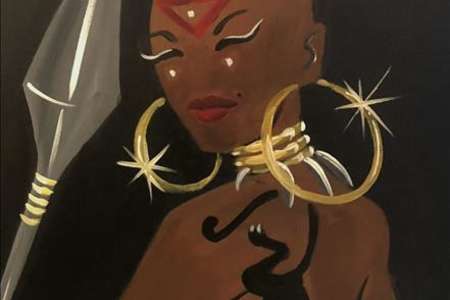 Panther Warrior Woman