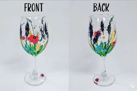 Make Wine Glasses and Scented Candles