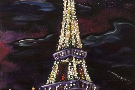 Night Time in the City of Lights