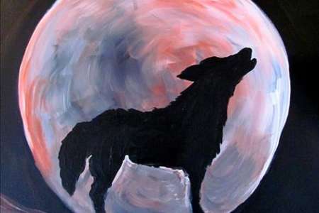 Happily Howling Wolf