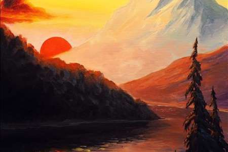 Sunrise Over the Mountains (Free Mimosa!)