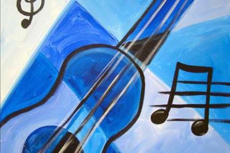 Kids Art Camp Day 1 | Picassos Guitar