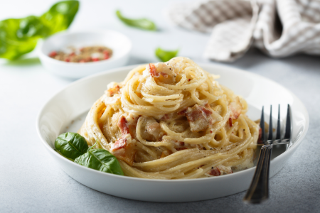 Cook Fabulous Fettuccine Carbonara