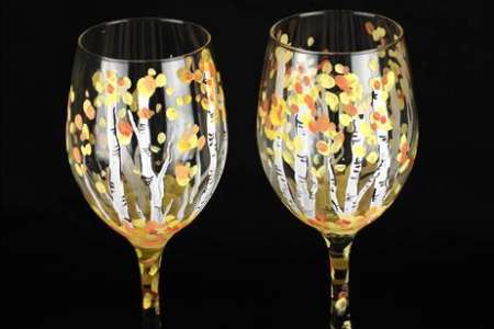 Discounted Glassware Painting