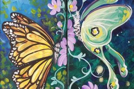 Moth and Butterfly Duet