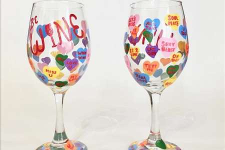 Creative Be Wine Glassware