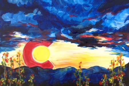 Dusk in Colorado