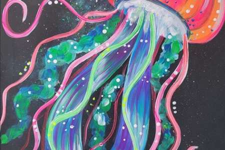 Vibrant Jellyfish