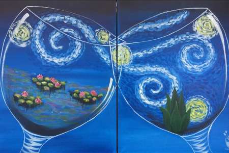 A Toast to Art Lovers