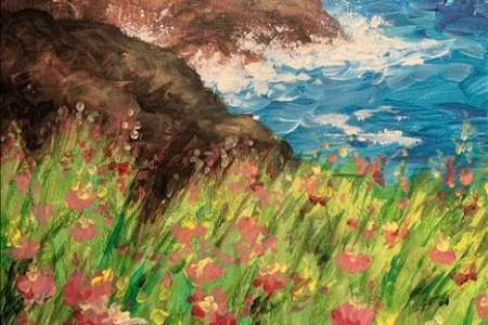 Seaside Poppies in Bloom