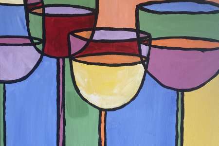 The Different Shades of Wine