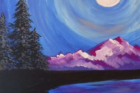 Moonlit Mountain - Chicago