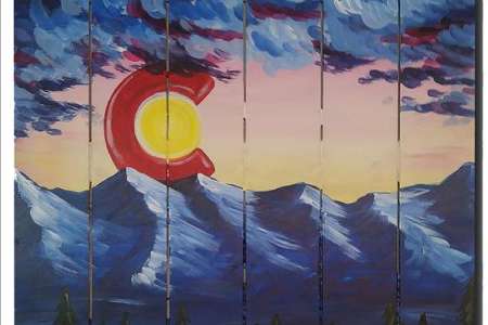 Dusk in the Mountains (Half-Priced Wine!)