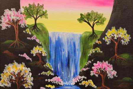 Spring Waterfall - Boston