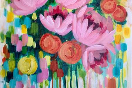 Abstract Floral - Boston