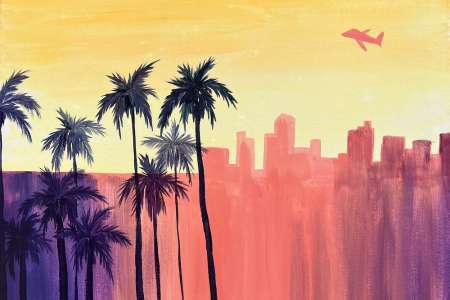 Flying Over the City