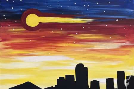 Sunset in the Mile High City