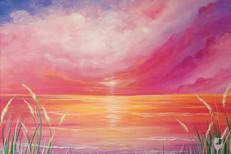 Sunset in Coral