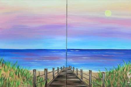 Beautiful Beach Day for Two