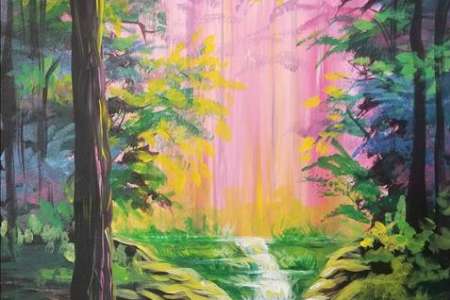 Secret Woodland Waterfall