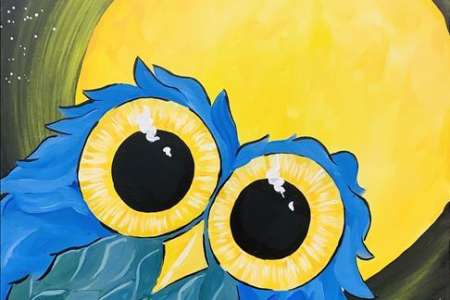 Owl in the Moonlight