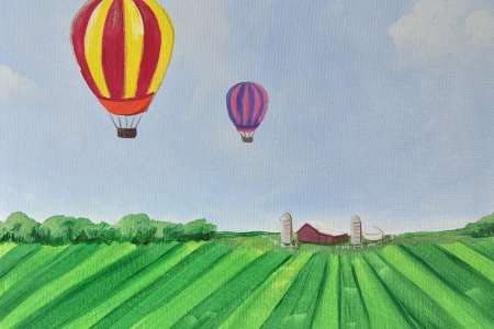 Hot Air Balloon Happiness