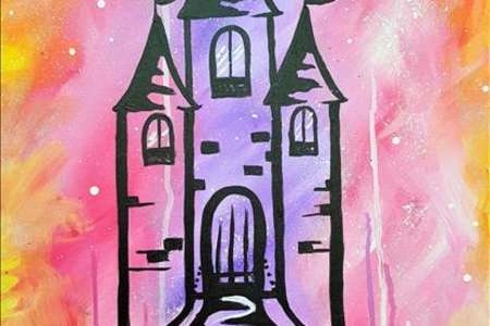 Splatter Paint Castle