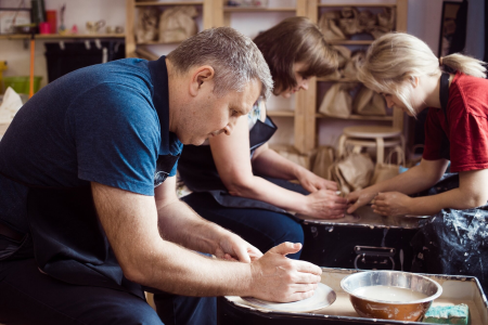 Private Group Pottery Wheel Class - Lower East Side