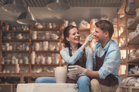 Love and Clay: Couple's Pottery Class - Brooklyn