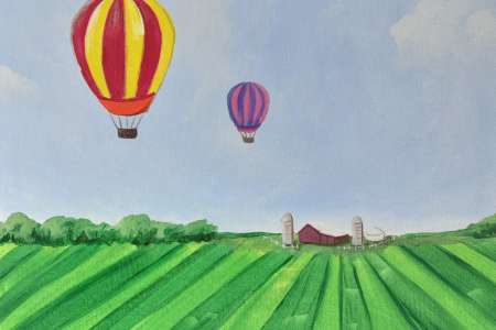 Air Balloons on the Breeze