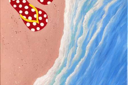 Pink Sand and Salty Waves