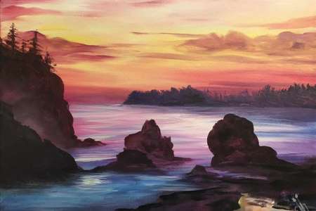 Swirling Mist at Daybreak