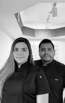 Chefs Luis and Sabrina Shot