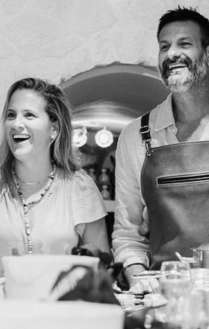 Host Paula & Chef George Shot